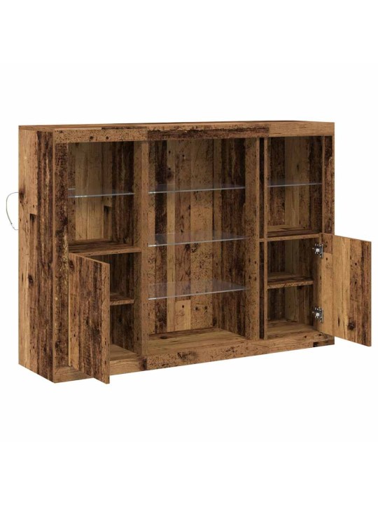 Puse vecs koks 142.5 x 37 x 100 cm inženierijas koks