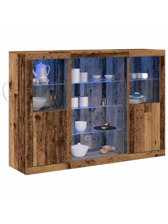 Puse vecs koks 142.5 x 37 x 100 cm inženierijas koks
