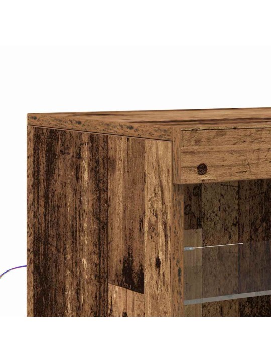 Puse vecs koks 162 x 37 x 100 cm inženierijas koks