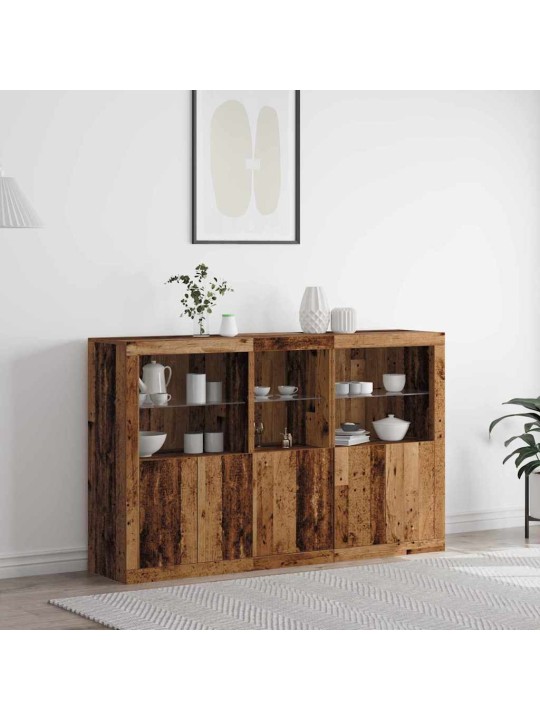 Puse vecs koks 162 x 37 x 100 cm inženierijas koks