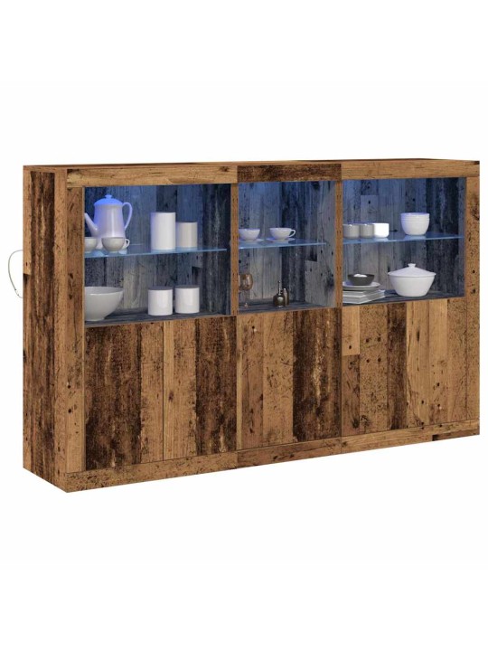 Puse vecs koks 162 x 37 x 100 cm inženierijas koks