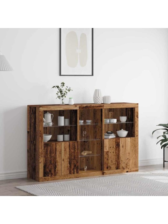 Puse vecs koks 162 x 37 x 100 cm inženierijas koks
