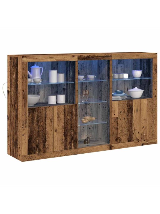 Puse vecs koks 162 x 37 x 100 cm inženierijas koks