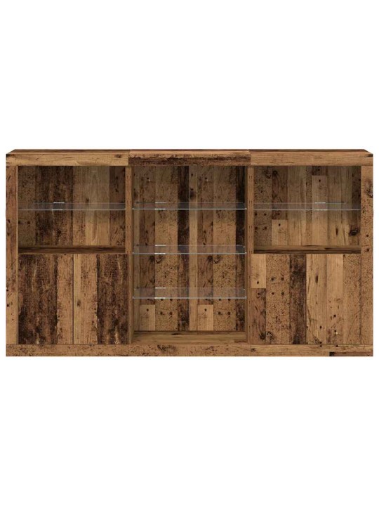 Puse vecs koks 181.5 x 37 x 100 cm inženierijas koks