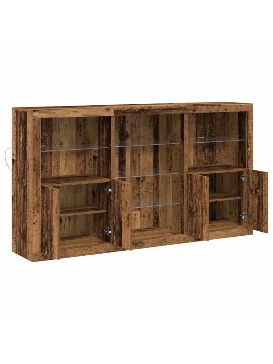 Puse vecs koks 181.5 x 37 x 100 cm inženierijas koks