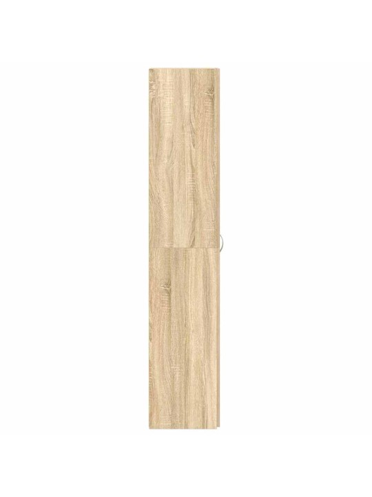 Apavu skapis brūna 80 x 35.5 x 180 cm inženierijas koks