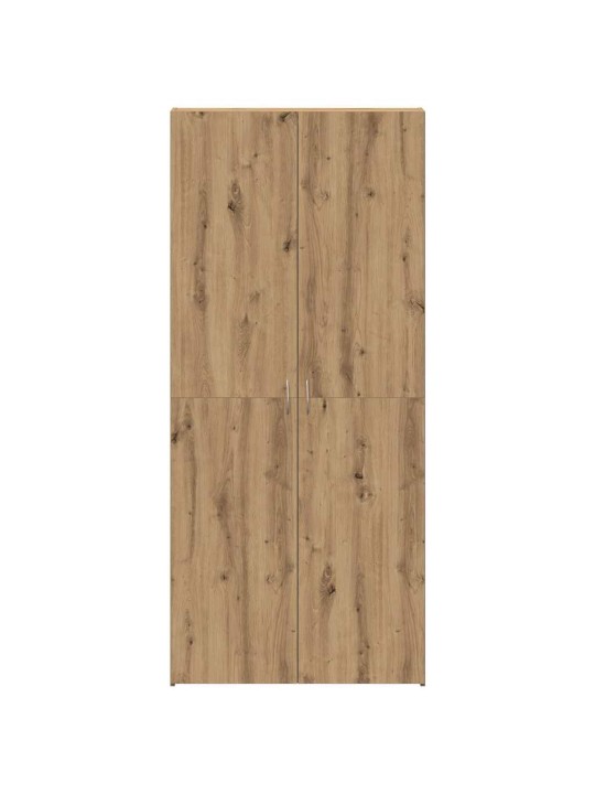 Apavu skapis brūna 80 x 35.5 x 180 cm inženierijas koks