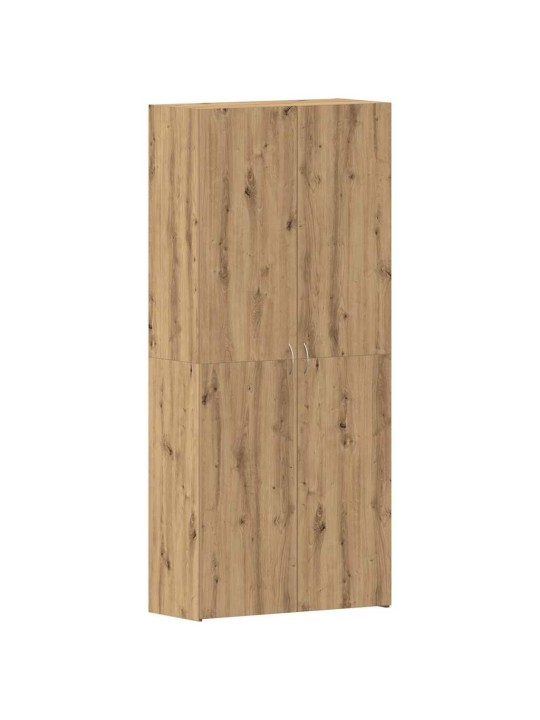 Apavu skapis brūna 80 x 35.5 x 180 cm inženierijas koks