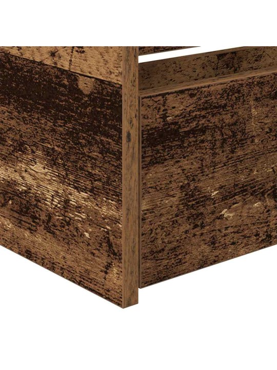 Dienas gultas rāmis ar atvilktnēm vecs koks 100 x 200 cm