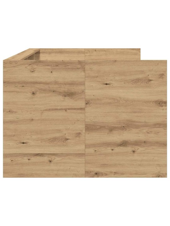 Dienas gultas rāmis ar atvilktnēm amatnieku ozola 90 x 200 cm