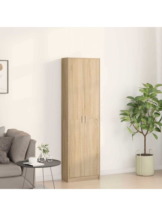 Skapis sonomas ozola 55 x 25 x 189 cm inženierijas koks