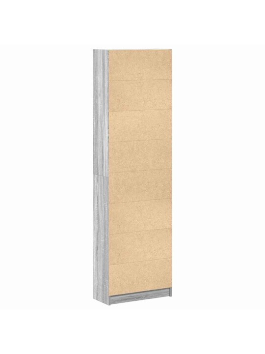 Skapis pelēka sonomas ozola 55 x 25 x 189 cm inženierijas koks