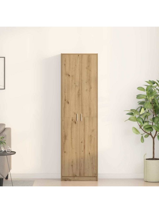 Skapis amatnieku ozola 55 x 25 x 189 cm inženierijas koks