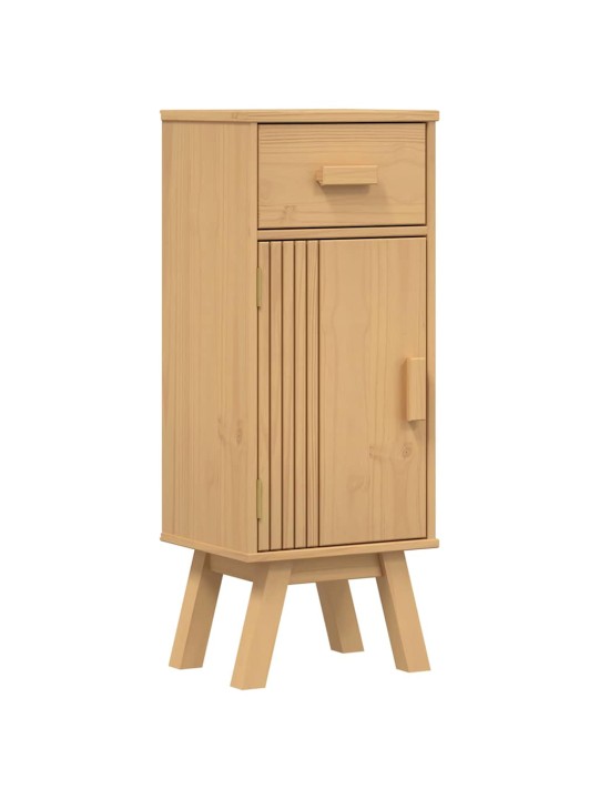 Vannasistabas mēbeļu komplekts 2 pcs brūna 114 x 43 x 73.5 cm
