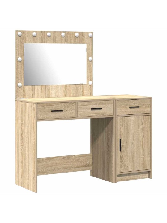 Dressing galds 2 pcs brūna 40 x 41 x 75 cm inženierijas koks