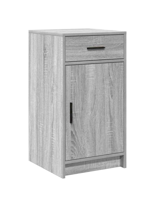 Dressing galds 2 pcs pelēka 40 x 41 x 75 cm inženierijas koks