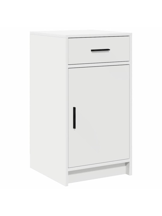 Dressing galds 2 pcs balts 50 x 41 x 135 cm inženierijas koks