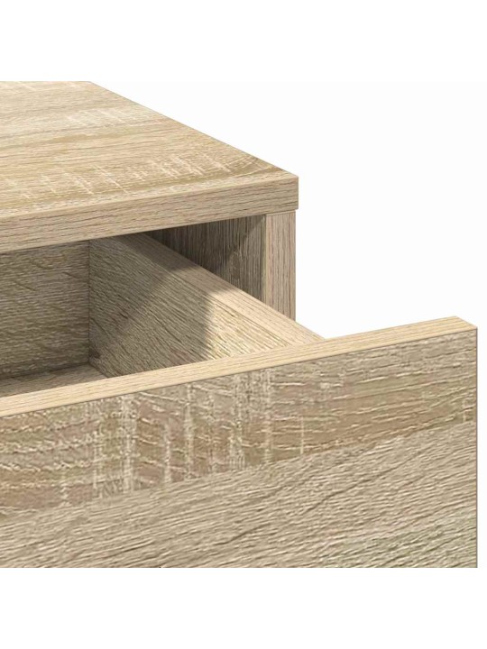 Dressing galds 3 pcs brūna 40 x 41 x 75 cm inženierijas koks