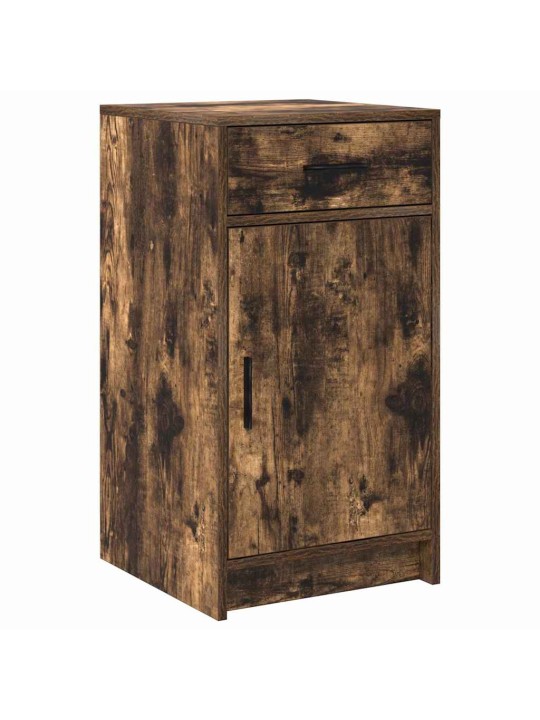 Dressing galds 3 pcs brūna 40 x 41 x 75 cm inženierijas koks