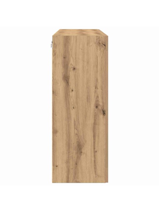 Sienas skapis 2 pcs amatnieku ozola 69.5 x 34 x 90 cm