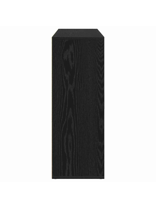 Bufets melns ozols 60 x 31 x 84 cm inženierijas koks