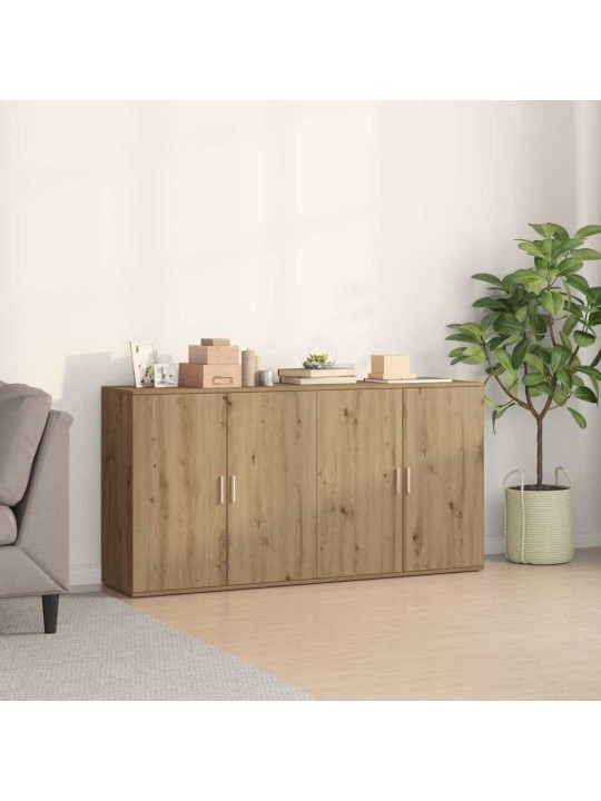 Sānu skapji 2 pcs amatnieku ozola 79 x 38 x 80 cm
