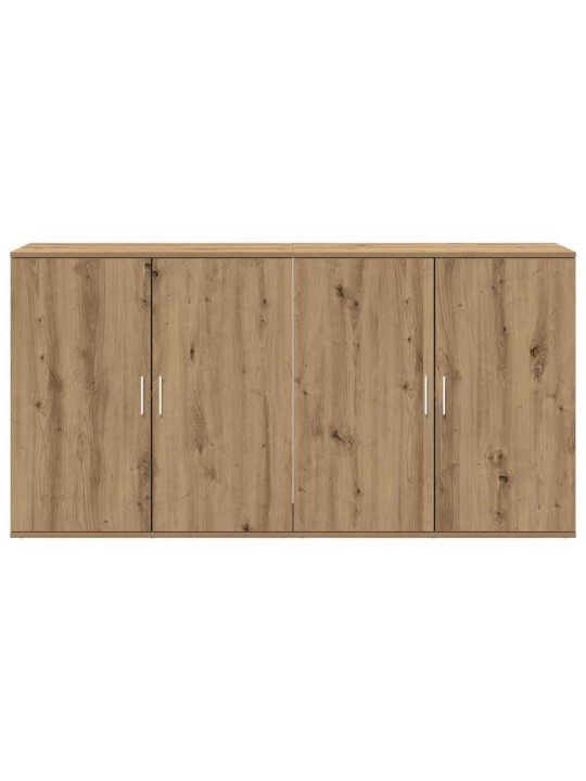 Sānu skapji 2 pcs amatnieku ozola 79 x 38 x 80 cm
