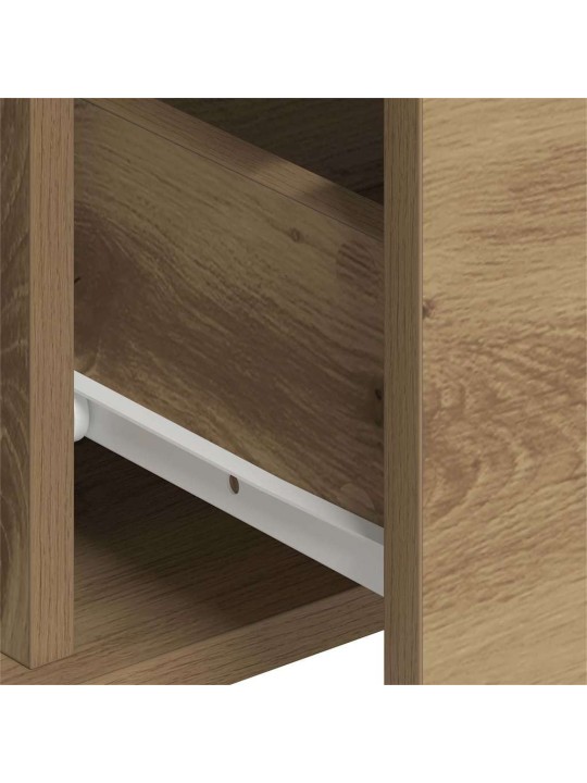 Sānu skapji ar atvilktni 2 pcs amatnieku ozola 60 x 31 x 84 cm
