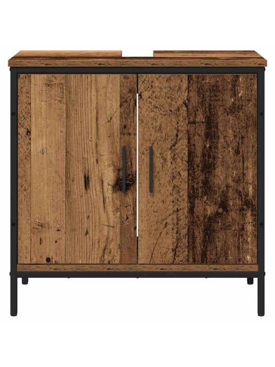 Vannas istabas mēbeļu komplekts 2 pcs brūna 60 x 30 x 60 cm