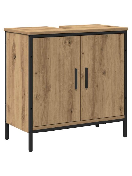 Vannas istabas mēbeļu komplekts 2 pcs brūna 60 x 30 x 60 cm