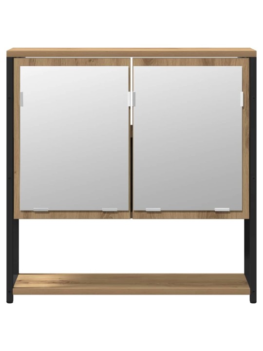 Vannas istabas mēbeļu komplekts 2 pcs brūna 60 x 30 x 60 cm