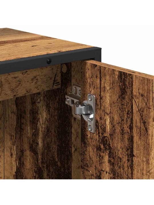 Vannas istabas mēbeļu komplekts 2 pcs brūna 60 x 33 x 60 cm