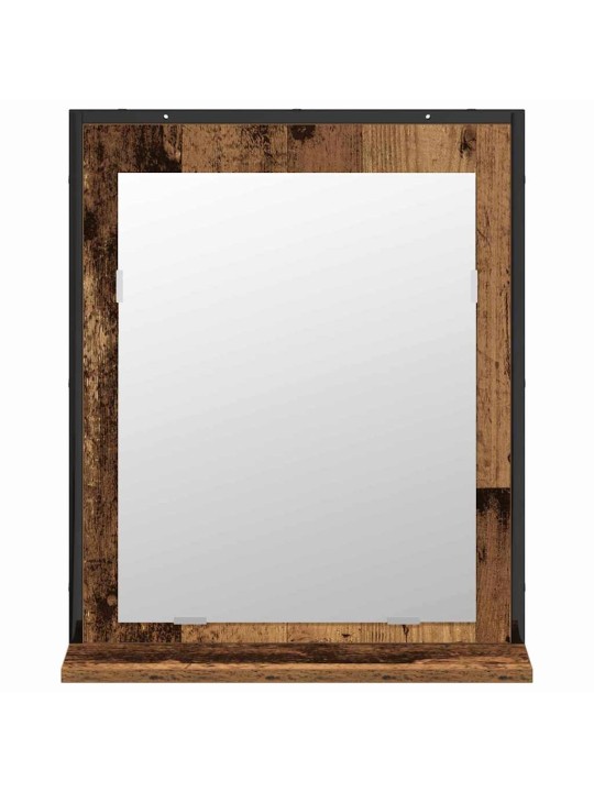 Vannas istabas mēbeļu komplekts 2 pcs brūna 60 x 33 x 60 cm