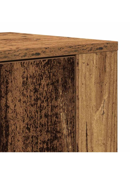 Augstais galds vecs koks 80 x 33 x 150 cm inženierijas koks