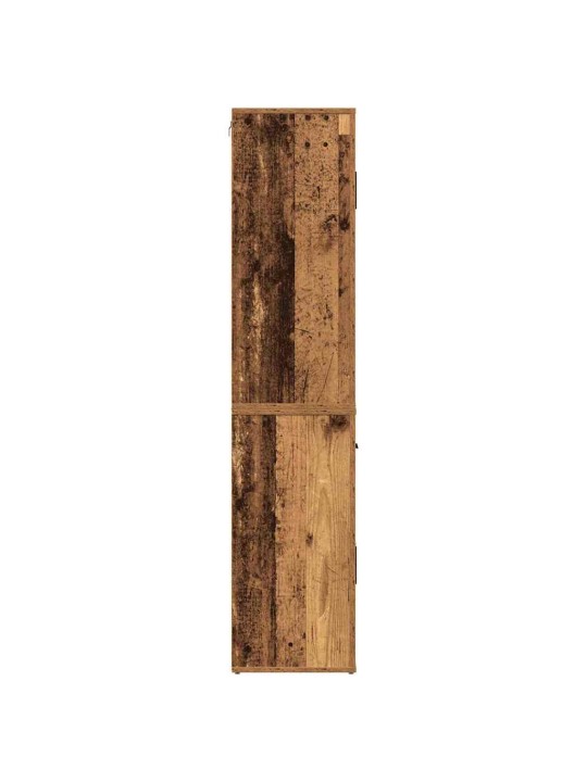 Augstais galds vecs koks 80 x 33 x 150 cm inženierijas koks