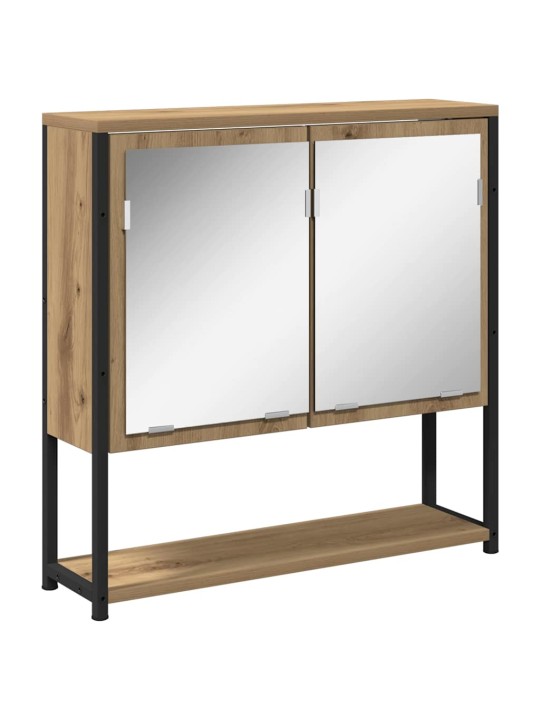 Vannas istabas mēbeļu komplekts 3 pcs brūna 80 x 30 x 60 cm