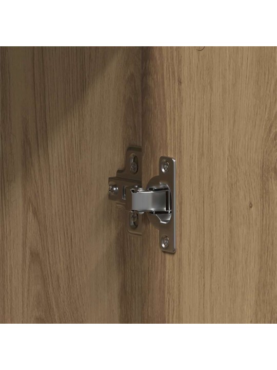 Vannas istabas mēbeļu komplekts 3 pcs brūna 33 x 33 x 102.5 cm