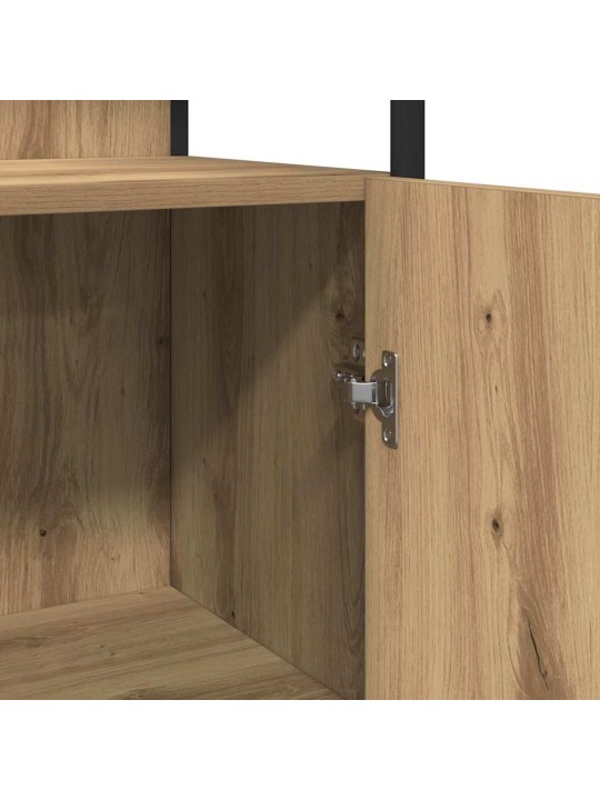 Vannas istabas mēbeļu komplekts 3 pcs brūna 33 x 33 x 120.5 cm