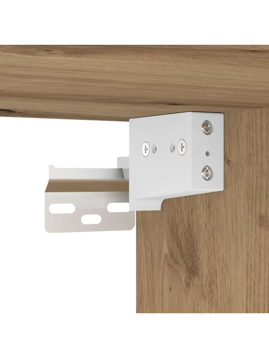 Vannas istabas mēbeļu komplekts 3 pcs brūna 33 x 33 x 120.5 cm
