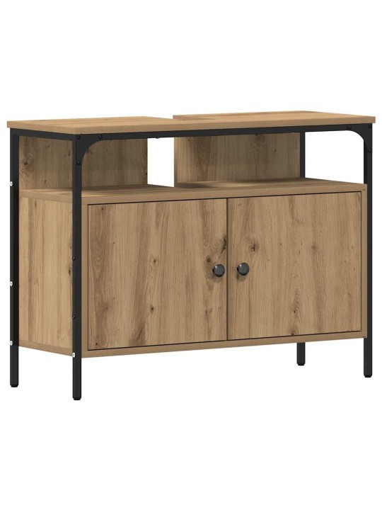 Vannas istabas spoguļu skapīši 3 pcs brūna 80 x 30 x 60 cm
