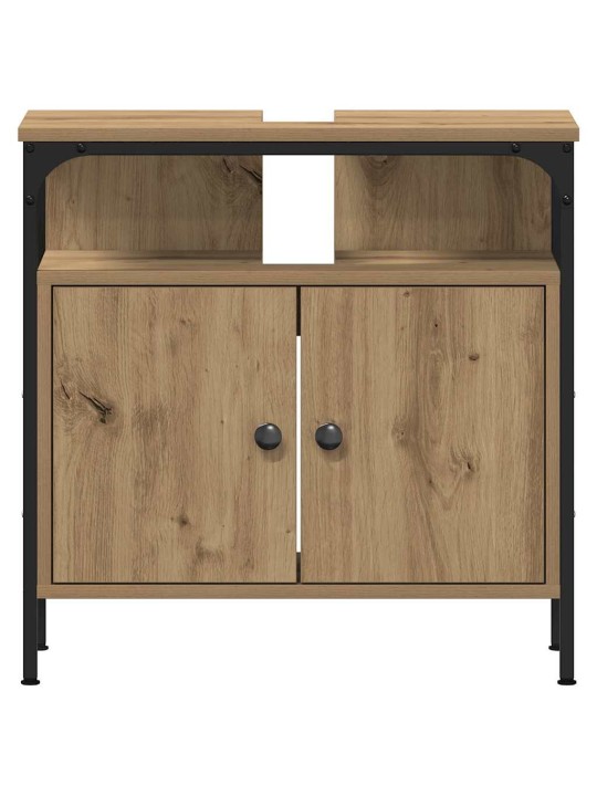 Vannas istabas spoguļu skapīši 3 pcs brūna 80 x 30 x 60 cm