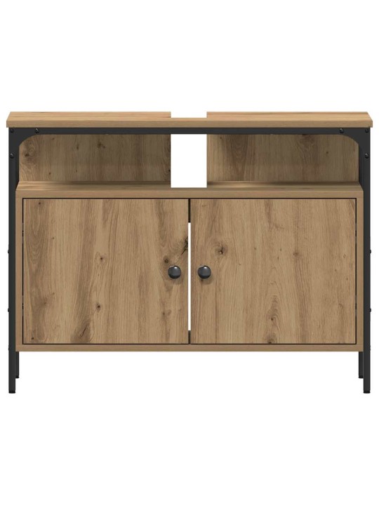 Vannas istabas spoguļu skapīši 3 pcs brūna 80 x 30 x 60 cm