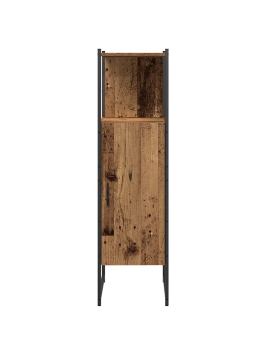 Vannas istabas mēbeļu komplekts 4 pcs brūna 33 x 33 x 185.5 cm