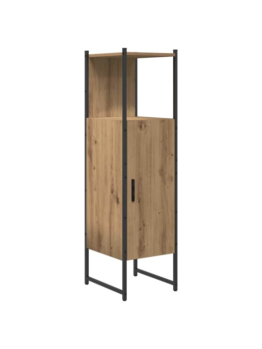 Vannas istabas mēbeļu komplekts 4 pcs brūna 33 x 33 x 185.5 cm