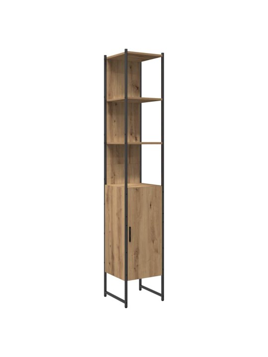 Vannas istabas mēbeļu komplekts 4 pcs brūna 33 x 33 x 185.5 cm
