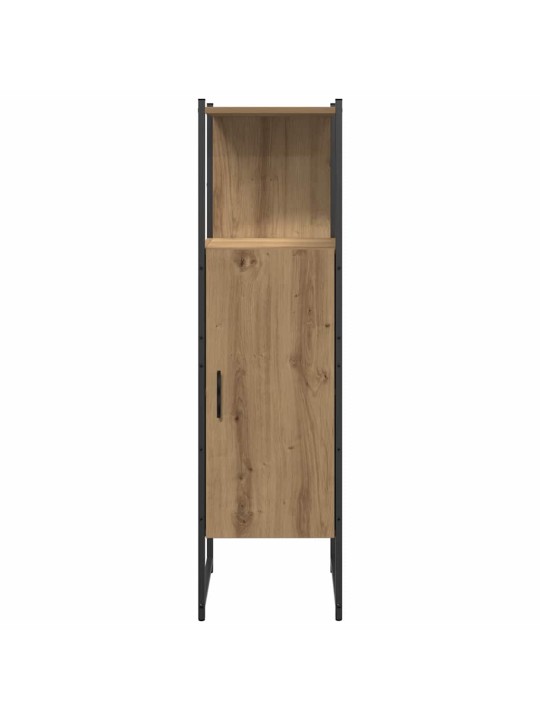 Vannas istabas mēbeļu komplekts 4 pcs brūna 33 x 33 x 185.5 cm