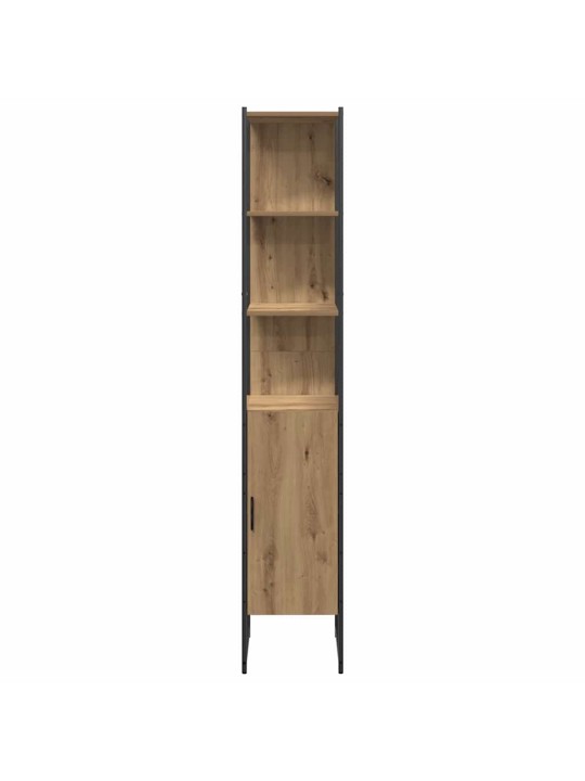 Vannas istabas mēbeļu komplekts 4 pcs brūna 33 x 33 x 185.5 cm
