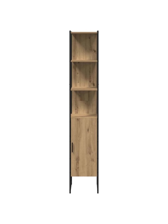Vannas istabas mēbeļu komplekts 4 pcs brūna 33 x 33 x 185.5 cm