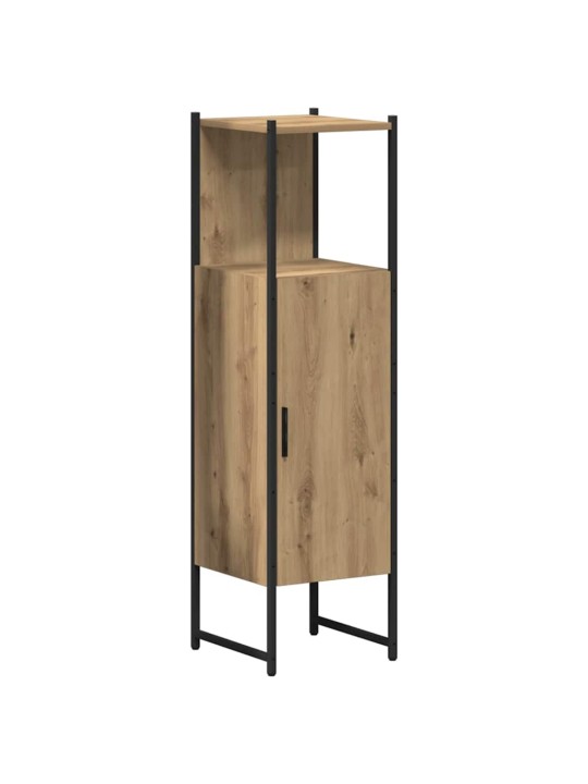 Vannas istabas mēbeļu komplekts 4 pcs brūna 33 x 33 x 185.5 cm