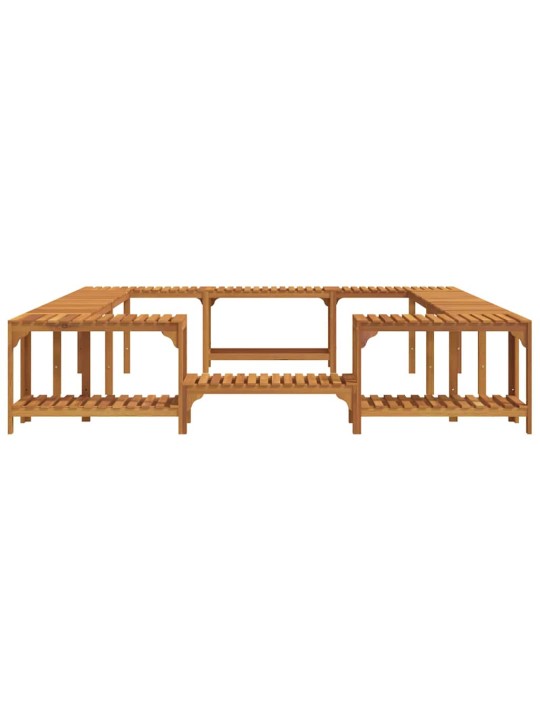 Karstā ūdens baseina apmale brūna 250 x 250 cm